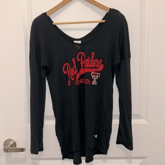 Texas Tech Red Raider under armor long sleeve - Picture 3 of 6